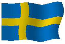animiertes schweden fahne flagge bild 0030